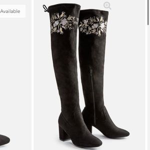 Adona Over the Knee Heeled Boot